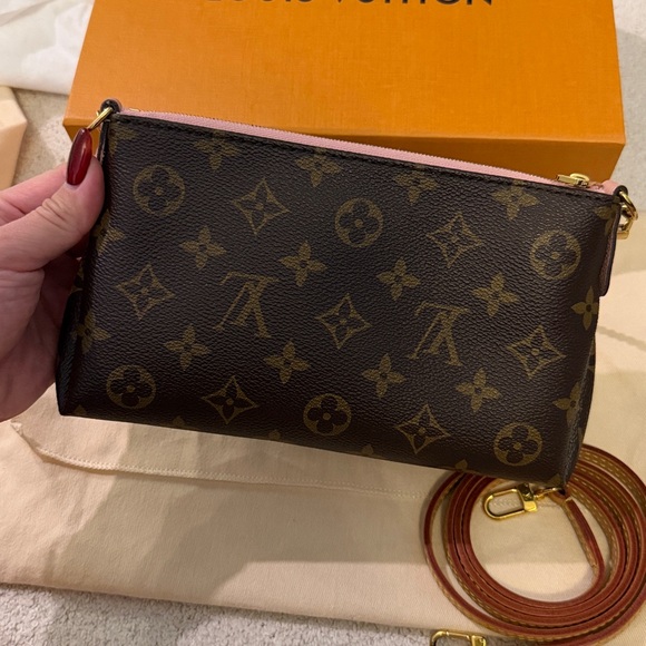 Louis Vuitton Monogram Pallas Clutch PINK - Picture 3 of 9